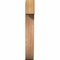 Ekena Millwork Del Monte Rough Sawn Corbel, Western Red Cedar, 4"W x 12"D x 28"H COR04X12X28DEL00RWR - alternate 2